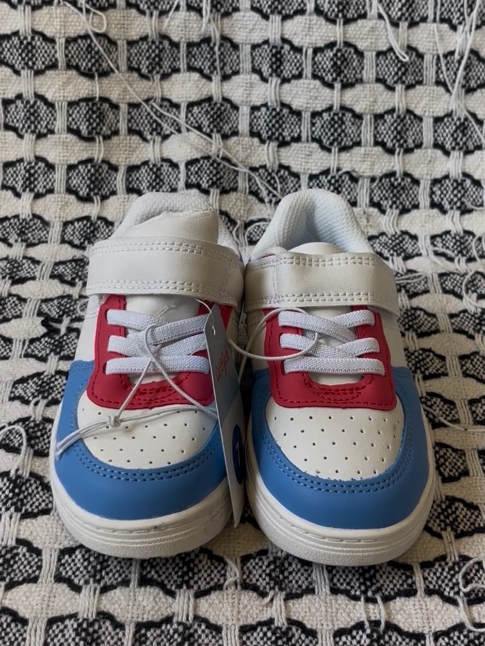 Cat & Jack Toddler Sneakers Size 7 Multicolor Velcro Casual Shoes NWT